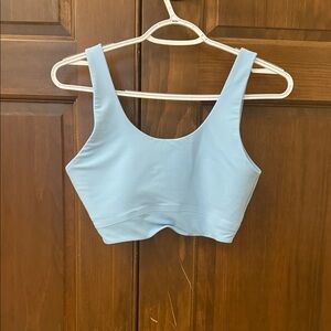 NWOT all in motion Light Blue Sports bra